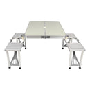 Camping PRO- Mesa de Camping com 4 Banquetas vira Maleta